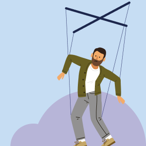 marionette puppet of a male