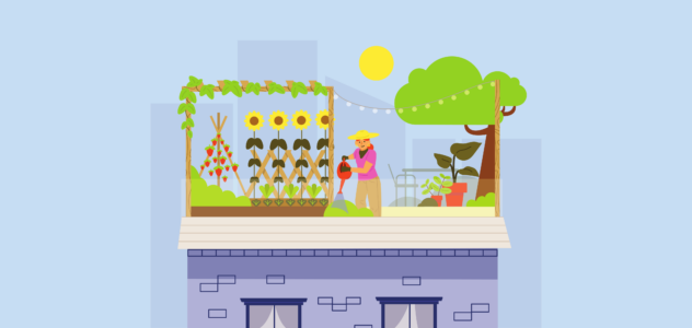 finspoLearn_illo_rectangle_rentalYield@3x Farmer enjoying the yield from their crop